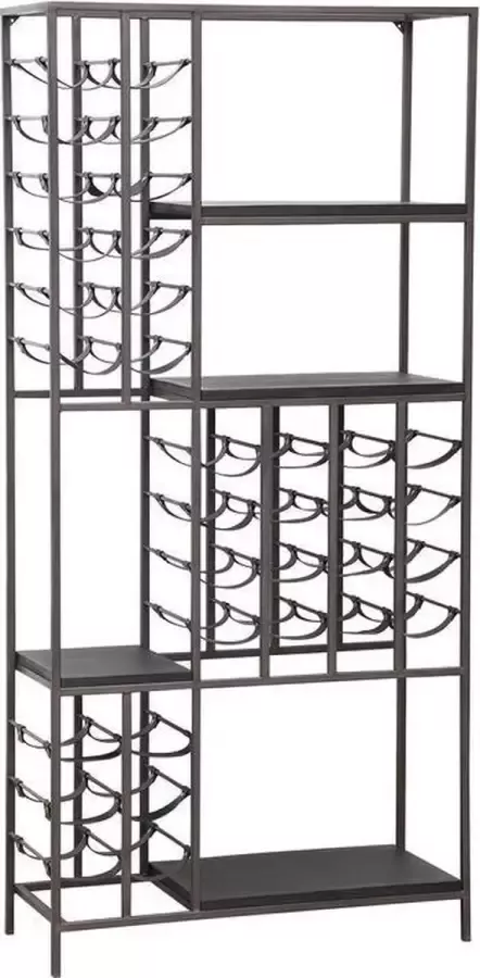 Vtw Living Industriële Wijnkast Wijn Kast Industrieel 86 x 183 cm