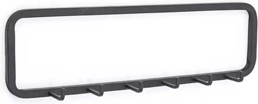 Vtw Living Kapstok Industriële kapstok metaal Industrieel Antraciet Metaal 55 cm breed