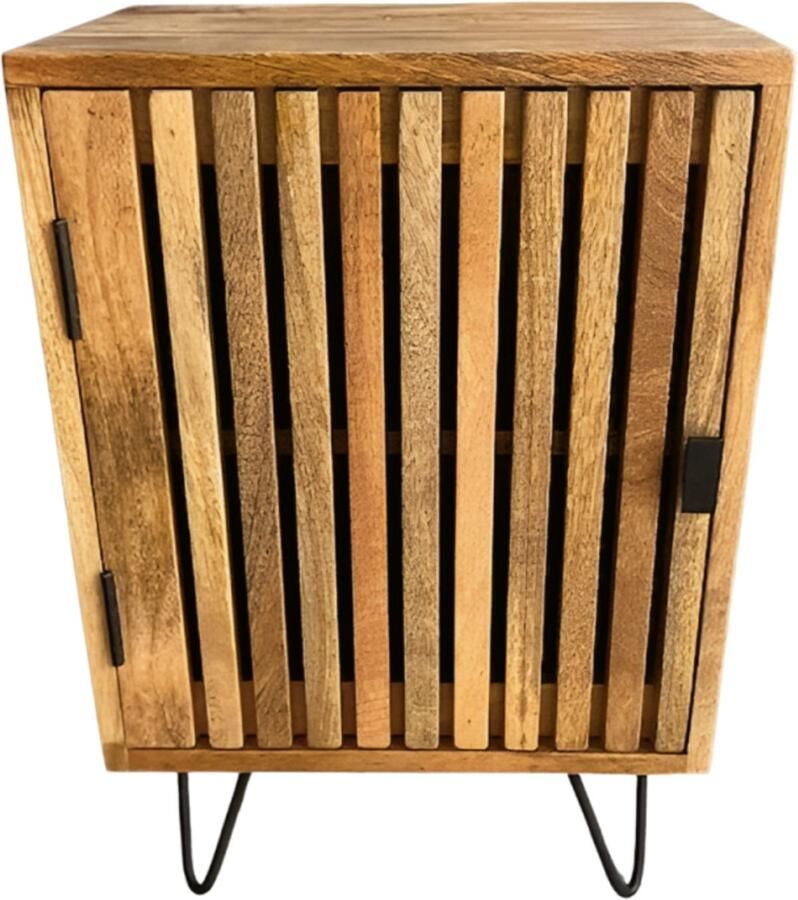 Vtw Living Nachtkastje Slaapkamer Nachtkastjes Nachtkast Nachtkastjes Industrieel Modern Kast 40 x 30 x 60 cm