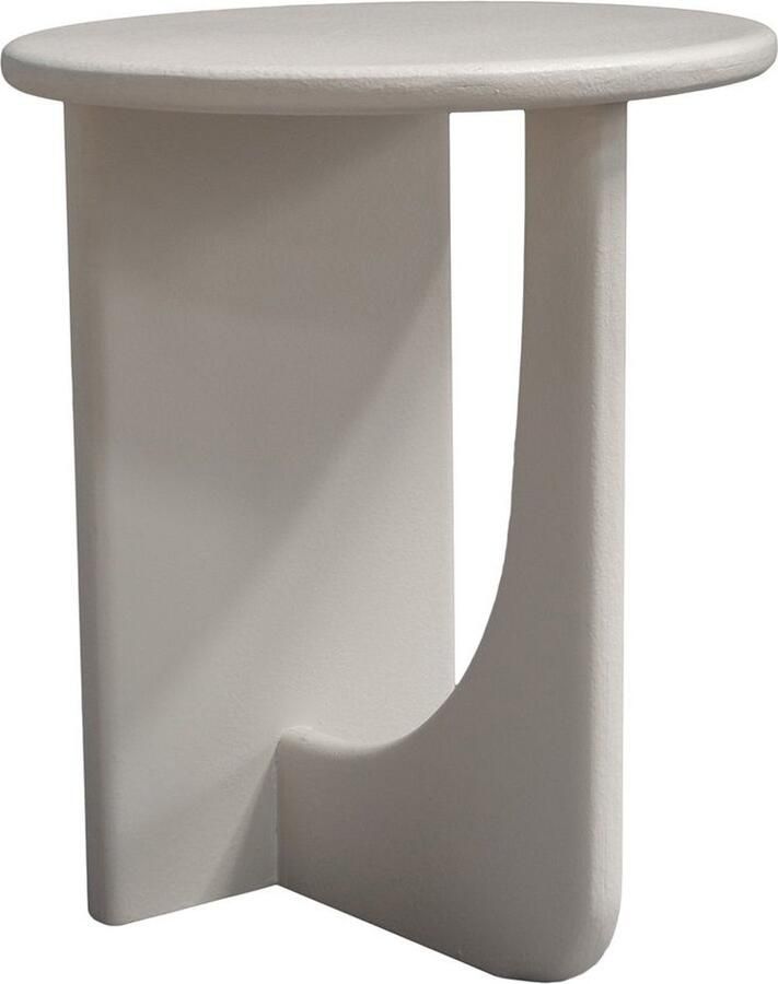 Vtw Living Salontafel Organisch Salontafel Rond Salontafels Hout Beige 60 x 60 x 45 cm