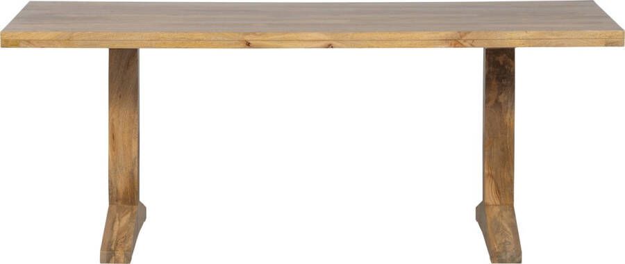 Vtwonen Eettafel Deck Mangohout 200 x 90cm Naturel - Foto 2