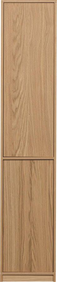 Vtwonen Modulair Bovenkast Eikenhout Veneer Naturel 199x40x40