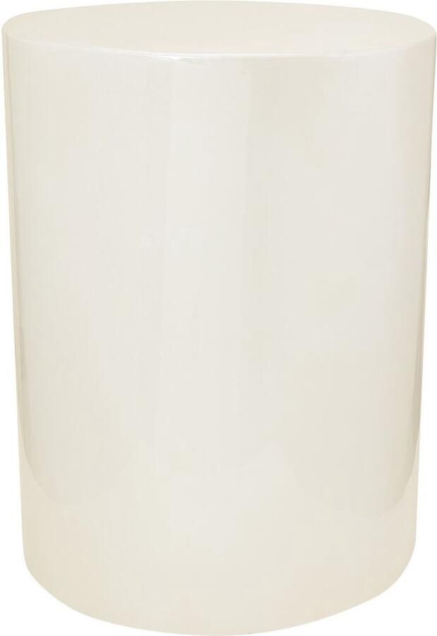 Vtwonen Bijzettafel Tafeltje Rond Koffietafel Parelmoer Meubel Metaal 35x45cm - Foto 2