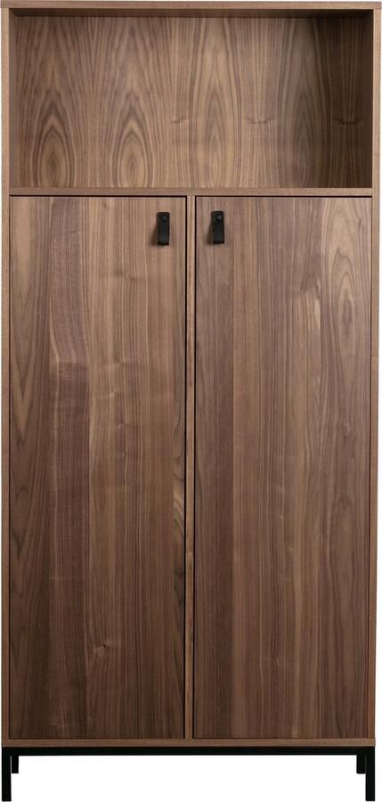 Vtwonen Bookazine Boekenkast Noten Bruin 173x81x35 - Foto 3