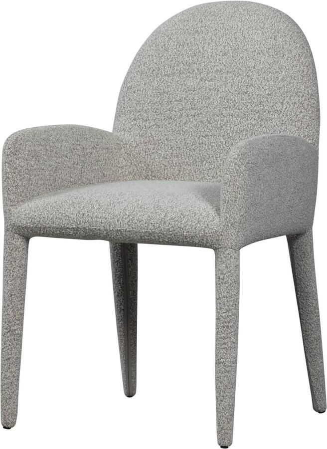 Vtwonen Elegance Eetkamerstoel Met Armleuning Grijs 84 5x54x57 - Foto 2