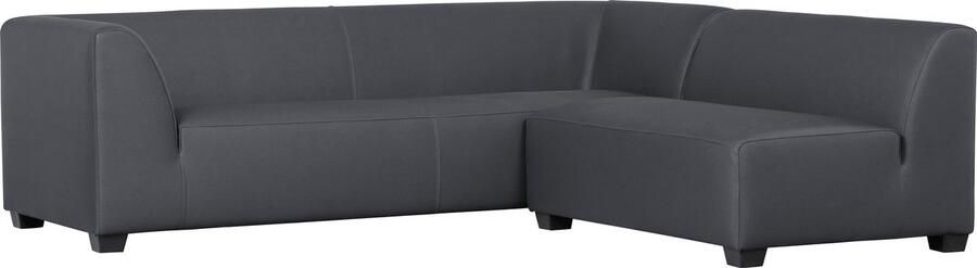 Woonexpress Vt Wonen Hoekbank Vtwonen Hollandia Grijs Stof Grijs 70x230x129cm (hxbxd) - Foto 3