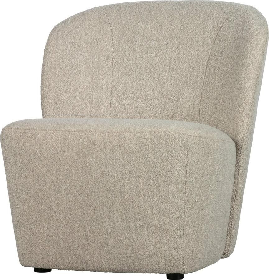 Vtwonen Lofty Fauteuil Bouclé Stof Naturel Beige 75x68x72 cm - Foto 2