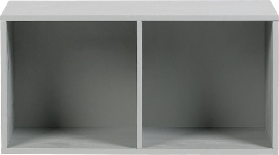 Vtwonen Lower Case Two Open Eindeloos Stapelen Met Elementen Grenen Betongrijs 41x81x35 cm