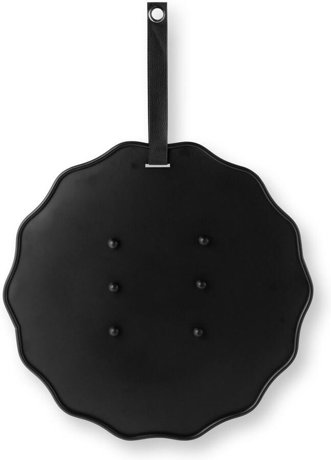 Vtwonen Memobord Magneetbord van Metaal Zwart 51x51x2cm