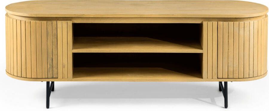 Vurna Beli tv-meubel 155cm naturel - Foto 2