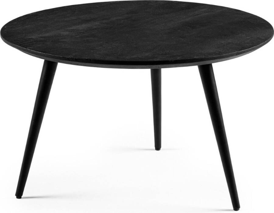 Vurna Bryan ronde salontafel ø75cm zwart - Foto 2