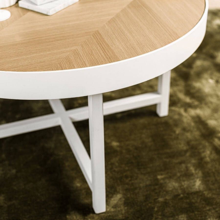 Vurna Jilke salontafel rond eiken 74 cm - Foto 2
