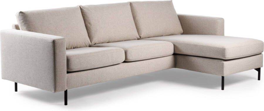 Vurna Mirlo 3-zits hoekbank links rechts chleo beige - Foto 2