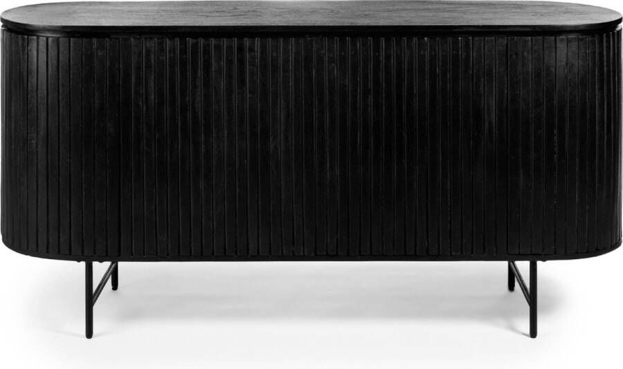 Vurna Nauvoo dressoir 165cm zwart - Foto 2