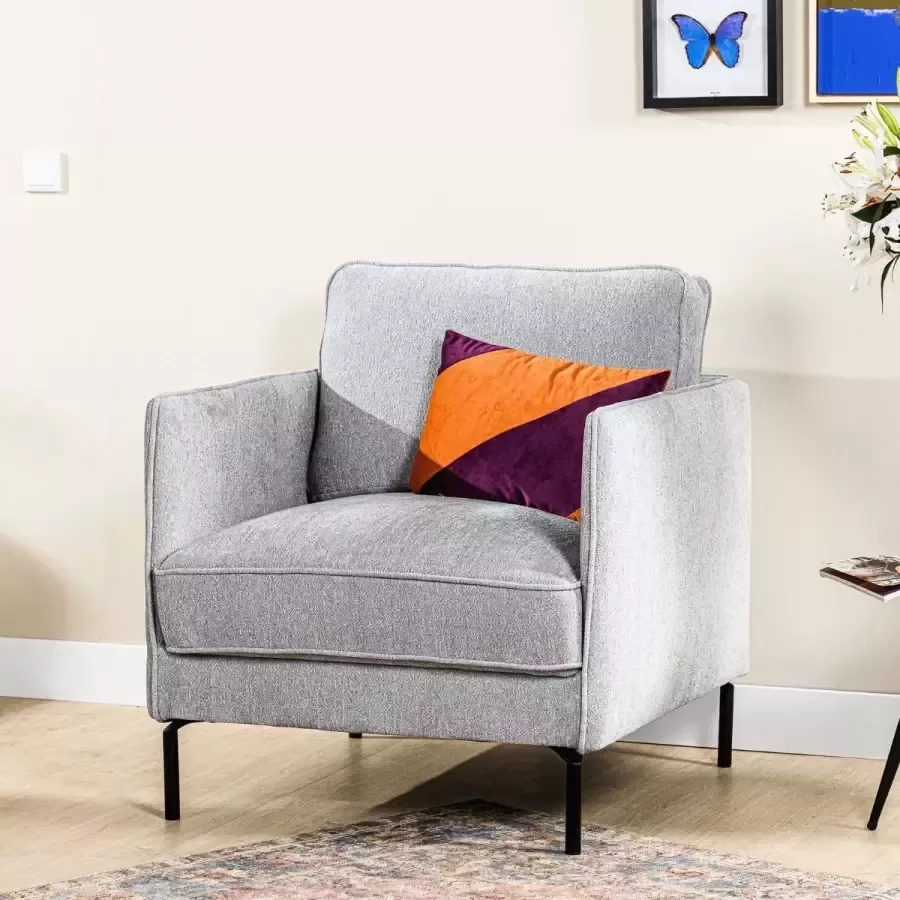 Vurna Salero fauteuil heaven grijs