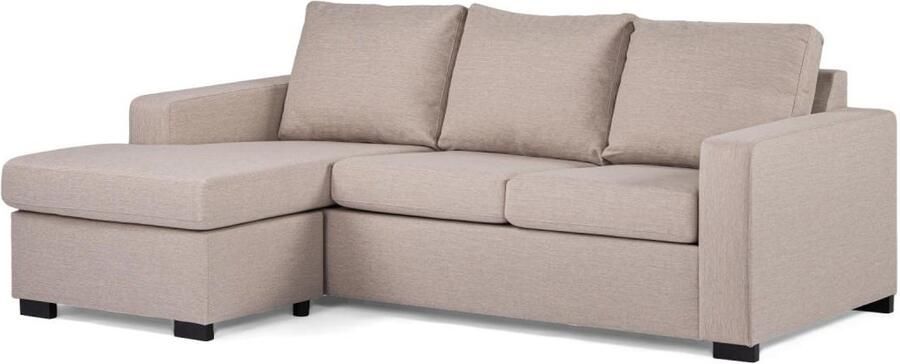 Vurna Janis 3-zitsbank L+R stof beige