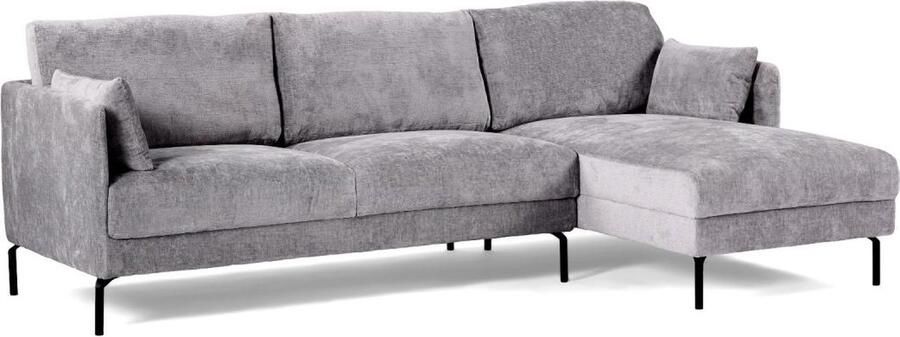 Vurna Perfect Harmony 3-zitsbank rechts stof grijs