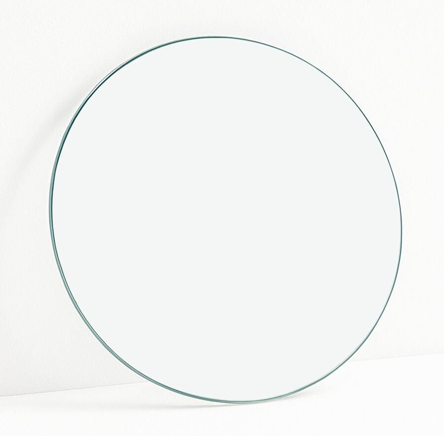 WALLFLUENT Kleur Wit Glad Glazen Tafelblad 80 cm Wit Glazen Plaat Rond Tafelblad Glas Veiligheidsglas Gehard Glazen Tafelblad Voor de Eettafel in de Eetkamer