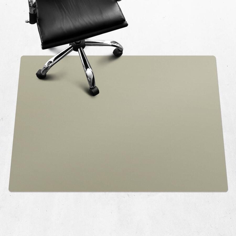 WALLFLUENT Vloerbeschermer Gedroogde olijven 140x100 cm Lichtgroen Bureau Stoel Mat Rechthoekig Vloerbeschermer Groot-Stoel Mat-Kantoordecoraties Pastel- en aardse kleuren