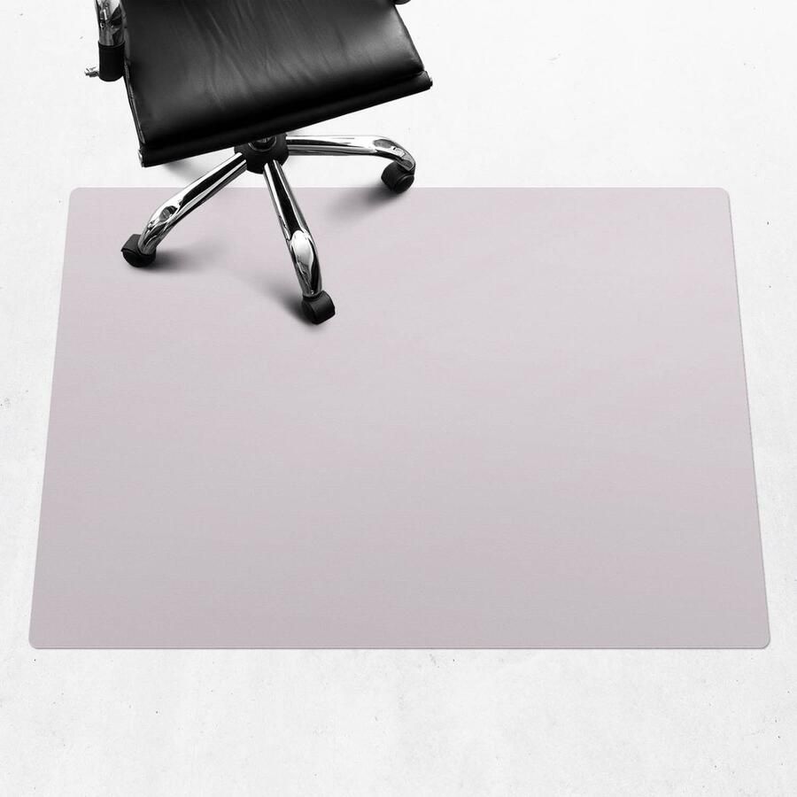 WALLFLUENT Vloerbeschermer Lavendel As 140x100 cm Lichtpaars Vloerbeschermer Bureaustoel Rechthoekig Vloerbeschermer Vinyl-Stoel Mat-Werkplekdecoraties Koele en donkere kleuren