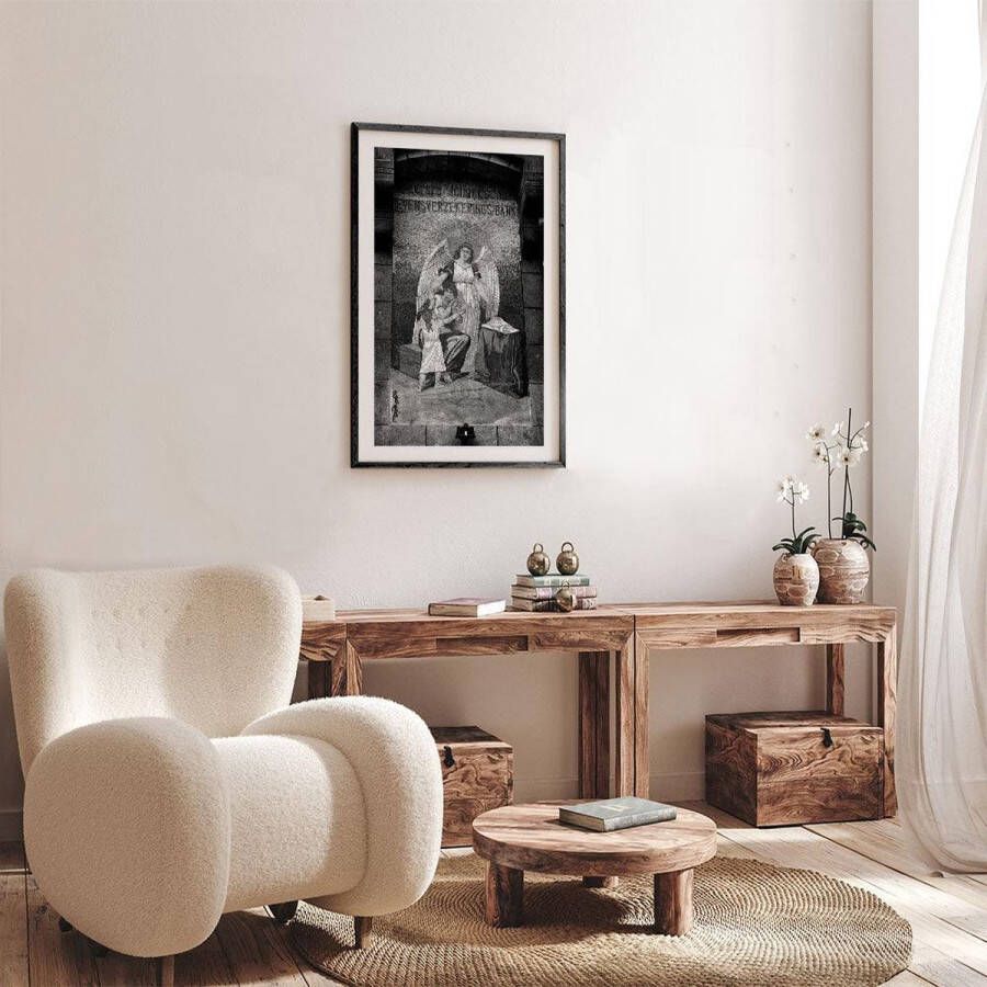 Walljar Art Life Insurance Bank Muurdecoratie Acrylglas schilderij 150 x 225 cm