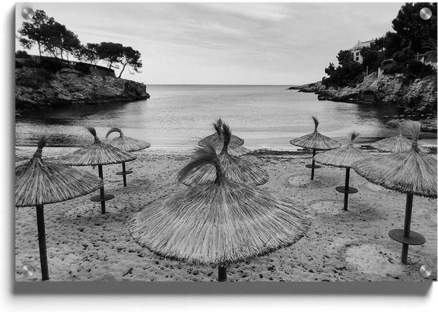 Walljar Parasols Muurdecoratie Acrylglas schilderij 120 x 180 cm
