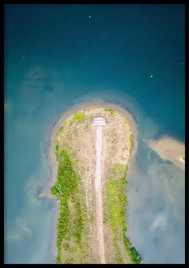 Wallll Poster – Drone Surf Spot 70x100cm