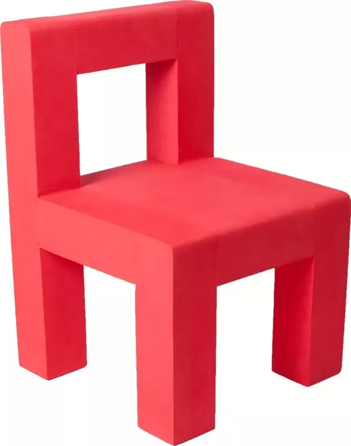 Walou Set van 2 Kleuterstoelen Berlin Rood