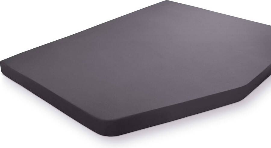 Walra Travel Textiles Travel Textiles Jersey Hoeslakens Hoeslaken Voor Caravan en Camper Frans Bed Rechts Premium Lakens Reisbenodigdheden 100% Katoen 130 160x180 210 cm Antraciet - Foto 2