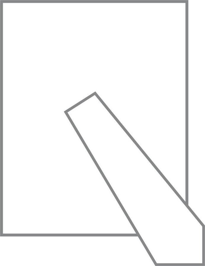 Walther Chair Aluminium Fotolijst Fotomaat 21x29 7 cm (A4) Staal