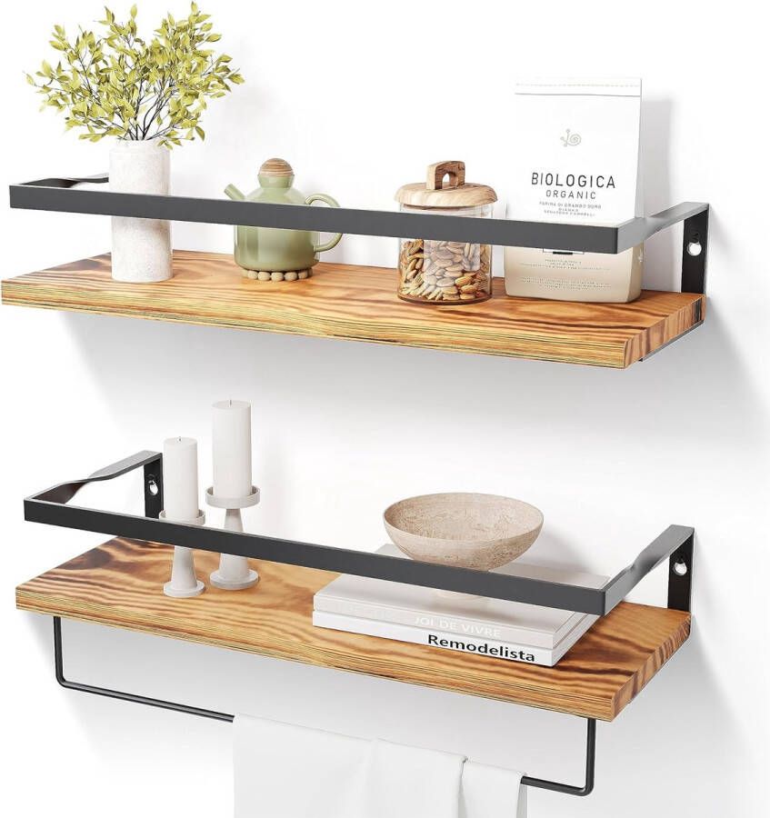 Wandbox Wandrek van hout bohemian stijl macramÃ© wanddecoratie wandrek bohemien-decoratie voor woonkamer slaapkamer balkon badkamer kerstmis handgeweven ruimtebesparend met led-lichtketting