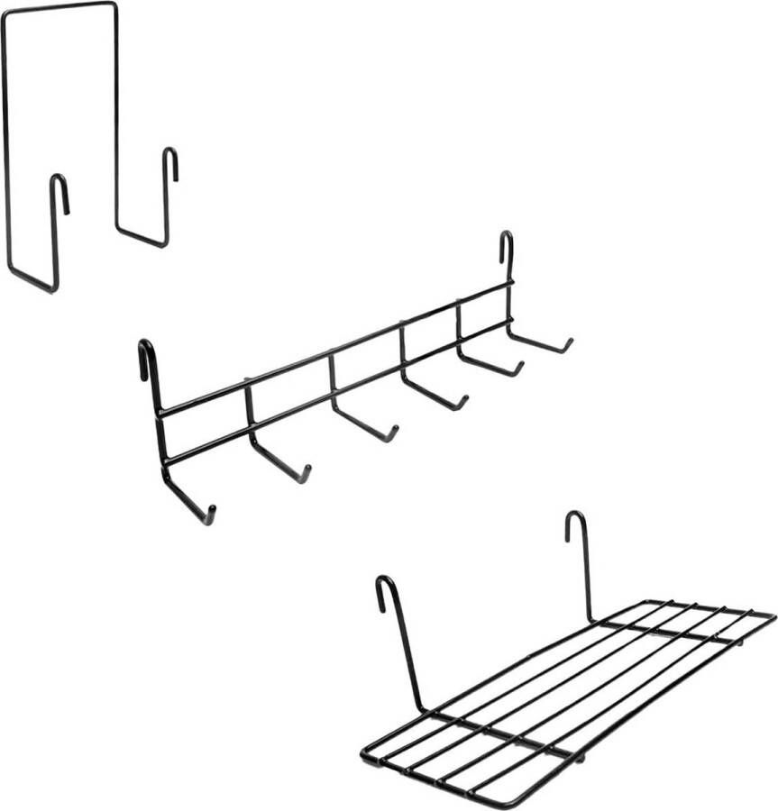 Wandbox Wandrek planken kruidenrek moderne wanddecoratie boekenkast - Foto 11