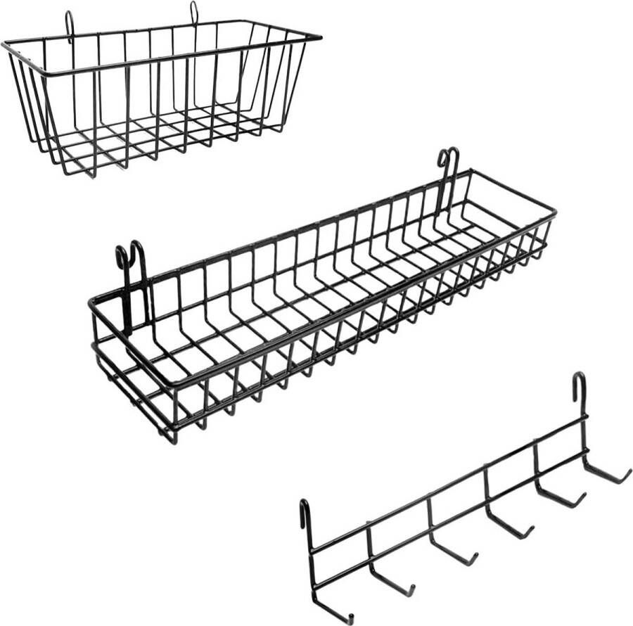 Wandbox Wandrek planken kruidenrek moderne wanddecoratie boekenkast - Foto 9