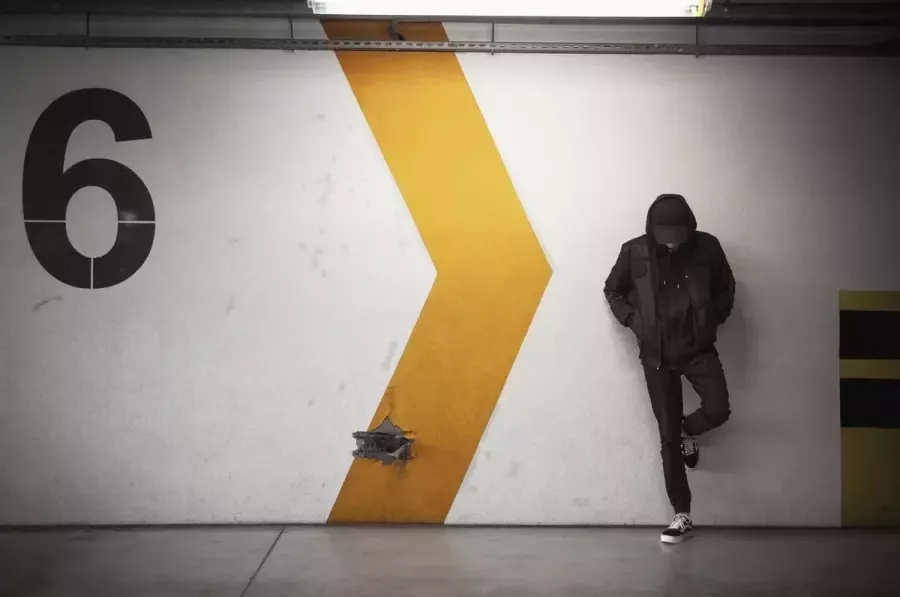 WANDKRAFT Schilderij station Collectie city life RVS 148x98cm - Foto 1