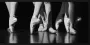 WANDKRAFT Schilderij dansen ballet Collectie Moves Forex met zwarte lijst 118x70cm - Thumbnail 1