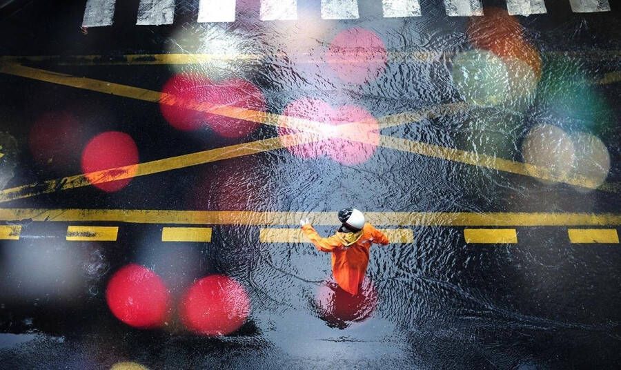 WANDKRAFT Schilderij straat Collectie city life RVS 118x70cm - Foto 3