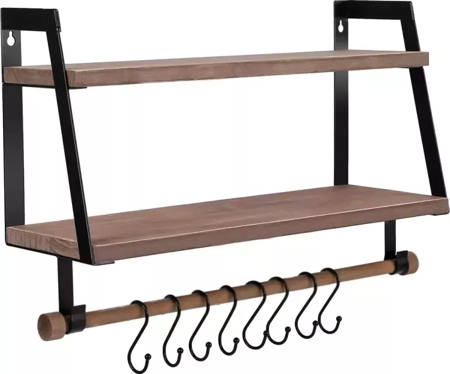 Fruitmand fruitschaal met 3 niveaus metalen fruitplank goud