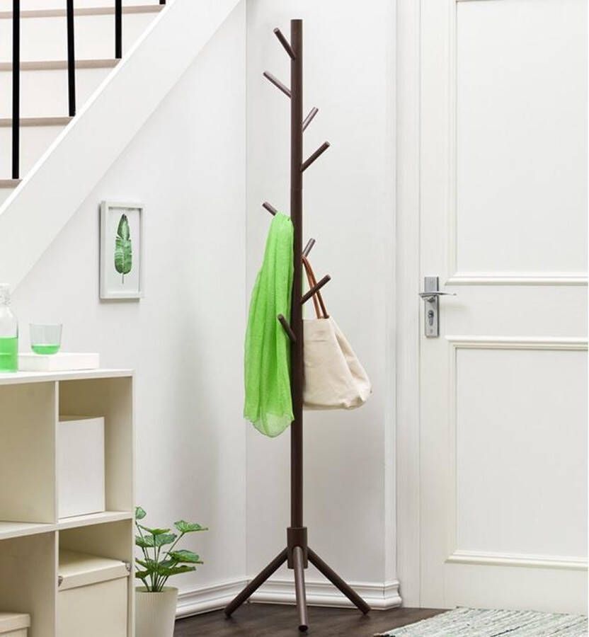 Wannahave I- Plantenrek van bamboe hout Plantentrap Bloemenrek Plantenetagere 3 etages Staand planten en bloemen rek 42 x 22 x 125