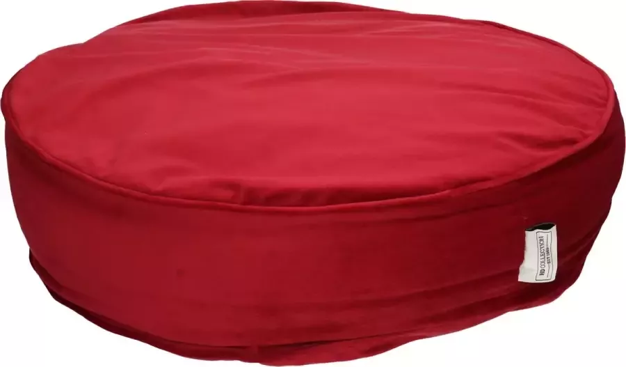 Wants&Needs Pouf Velvet Red 52 X 52 X 15