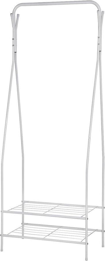 Warraich -Kapstok met Kledingrek – Inclusief 2-laags Schoenenrek Metaal