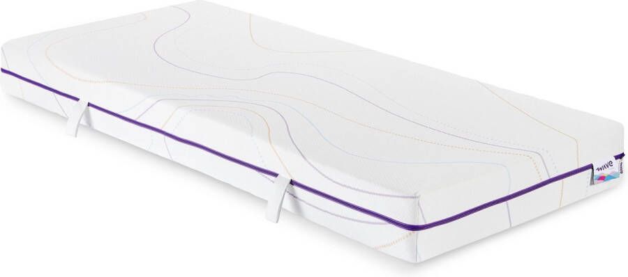 Wave by M line Wave Light by M line matras 90 x 200 cm Tweezijdig matras Koudschuim 7 comfortzones Ventilerend 125 dagen proefslapen