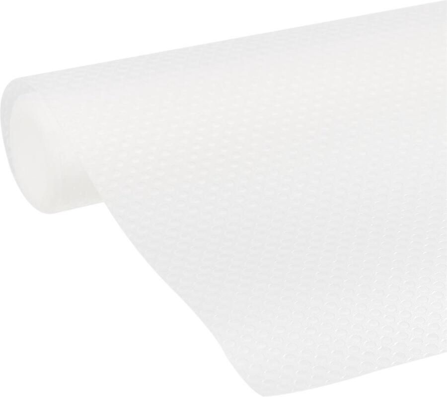 WDMT Flexibele Antislipmat – 45 x 120 cm – Transparante Knipbare Gripmat voor Lades Kasten & Planken – Antislip Lademat op Maat – Wit