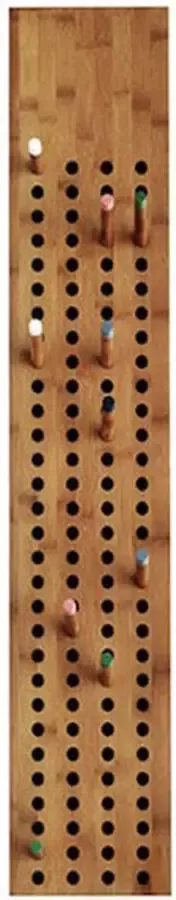 We Do Wood Verticale kapstok Bamboe hout B18 x H100 cm - Foto 2