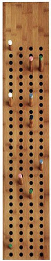 We Do Wood Verticale kapstok Bamboe hout B18 x H100 cm