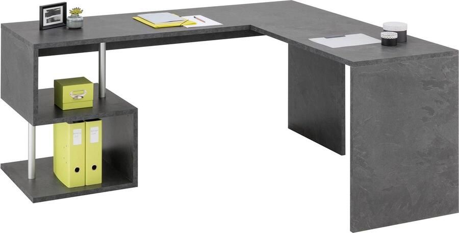 Webfurniture Hoekbureau Estiver 160 x 60 x 77 5 cm Report-design - Foto 2