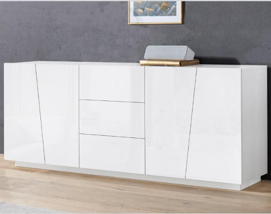 Webfurniture Dressoir Wit 220x43x86 cm