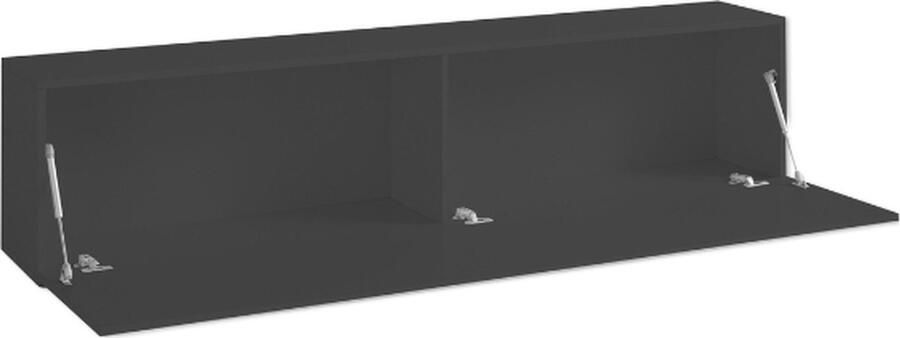 Webfurniture TV Meubel tv-meubel Natasha x 30 x 40 Antracietkleurig 180cm Antraciet