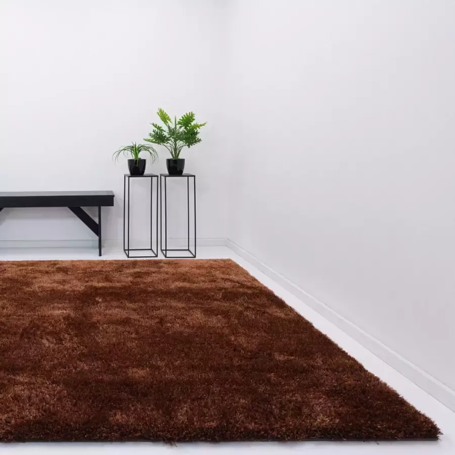 Webkarpet Vloerkleed Xilento Twinkle Cooper 170 x 230 cm