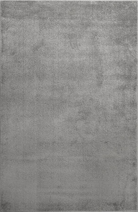 Wecon home Basics Lotta Laagpolig vloerkleed 160x230 cm zilver