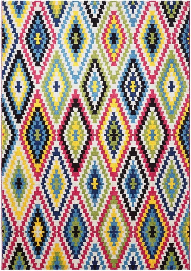 Wecon home Fresh Kelim Laagpolig vloerkleed 120x170 cm meerkleurig